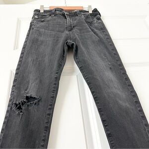 AG Adriano Goldschmied Women's Skinny Jeans in Dark Gray